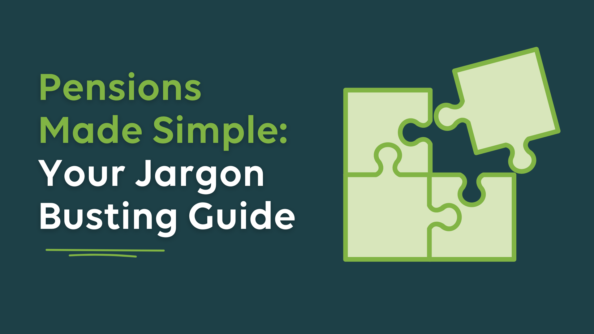 Pensions Made Simple: Your Jargon Busting Guide - Joslin Rhodes Pensions Made Simple: Your Jargon Busting Guide