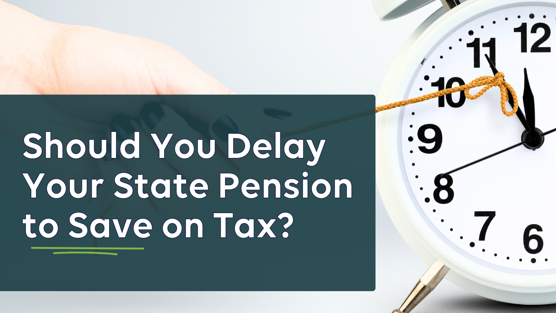 Should You Delay Your State Pension to Save on Tax?
