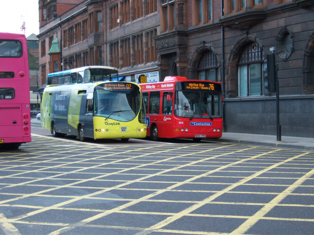 Transport methods in Newcastle